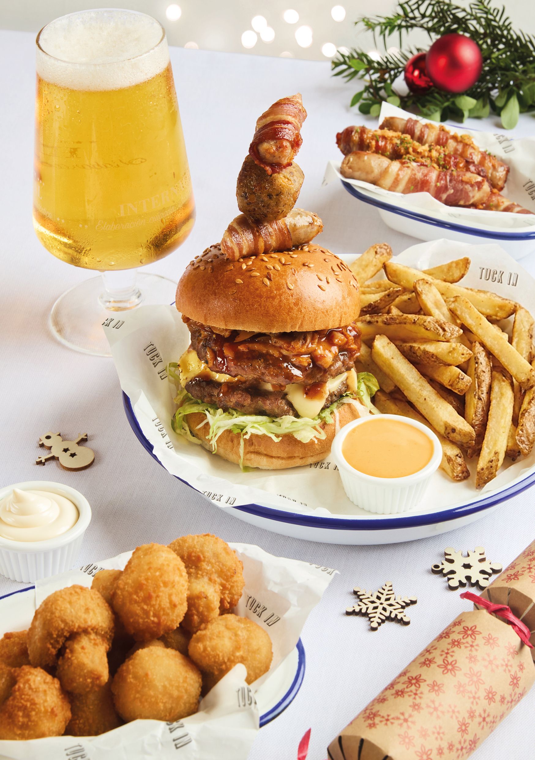 Festive Lunch & Dinner at The Clock Works in Ystradgynlais